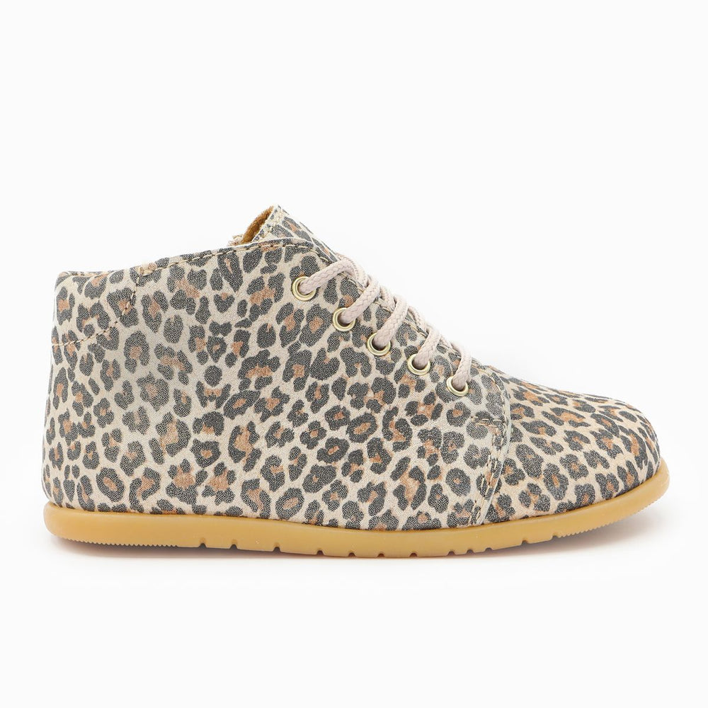 Babybotte barefoot Fredy Zip Léopard
