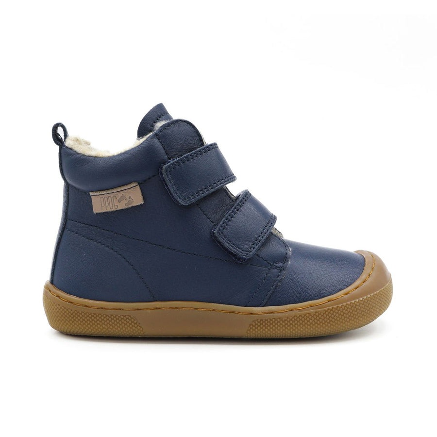 Naturino Barefoot Vont de lana azul marino