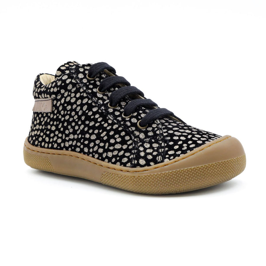 Naturino Barefoot Orec Lacets Pony Black Platinum