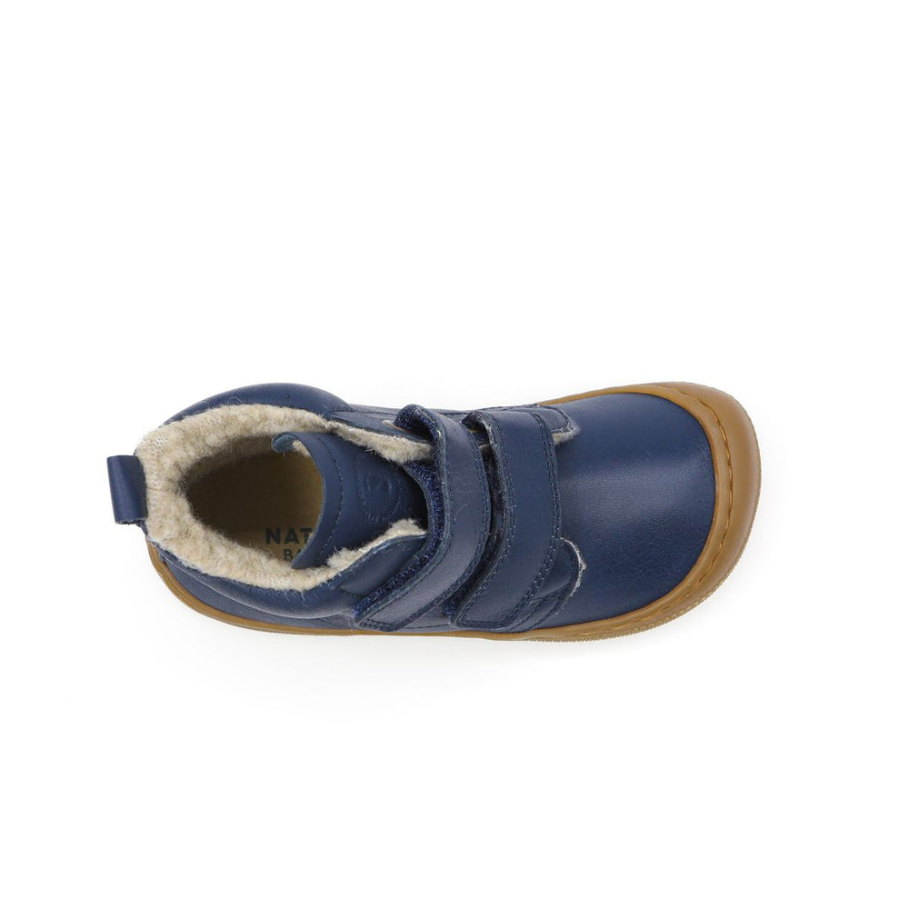 Naturino Barefoot Vont de lana azul marino