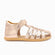 Babybotte barefoot Gaufrette Velcros Rose Gold