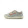 Naturino Barefoot Rabir Velcros Taupe Orange Fluo