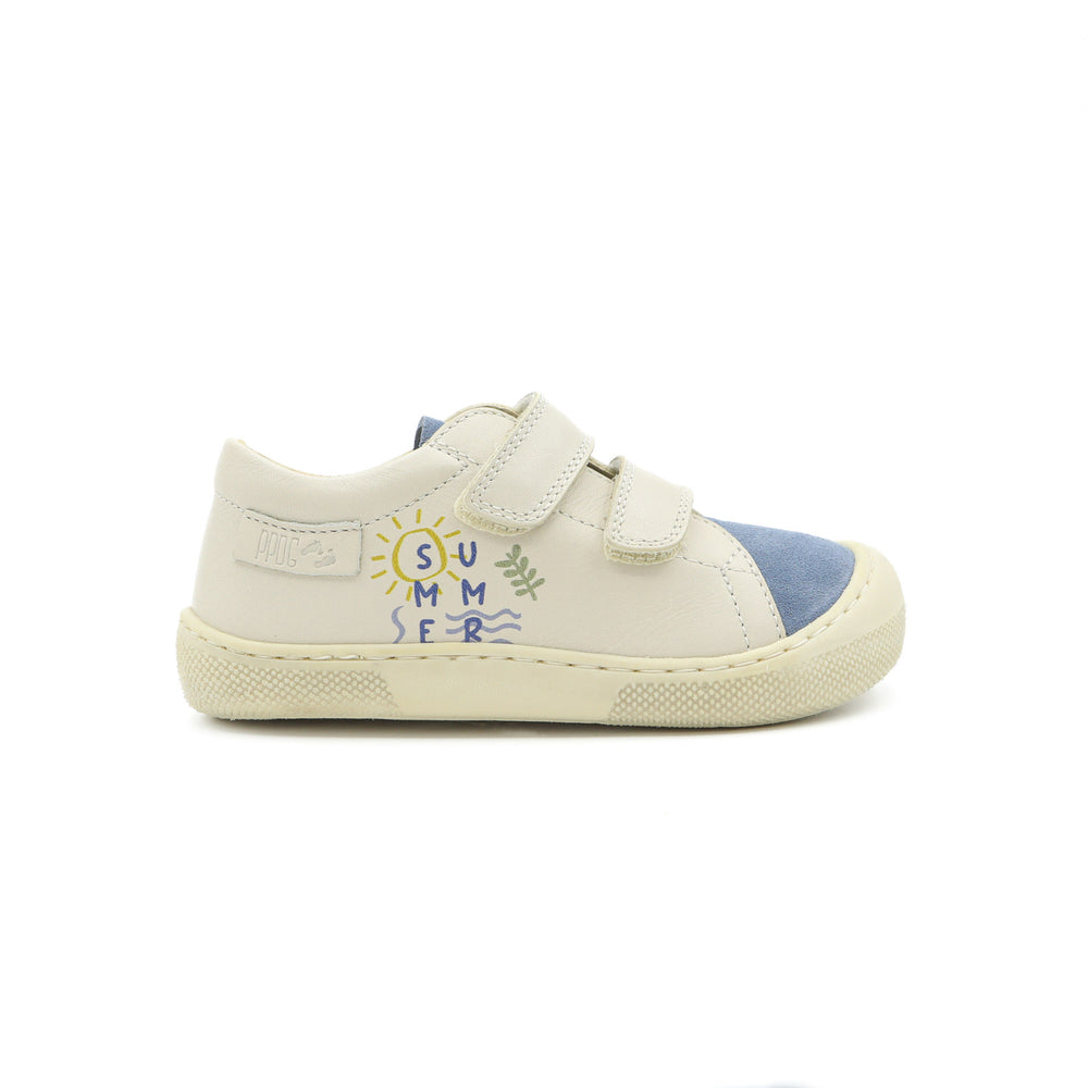 Naturino Barefoot Summer Velcros Lelory Celeste Milk