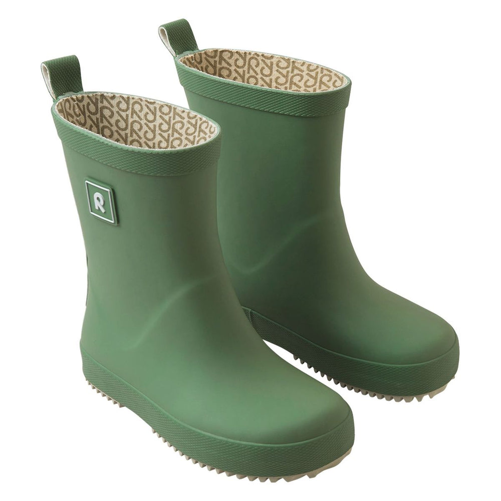 Botas de agua Reima Barefoot Ankka verde arcilla