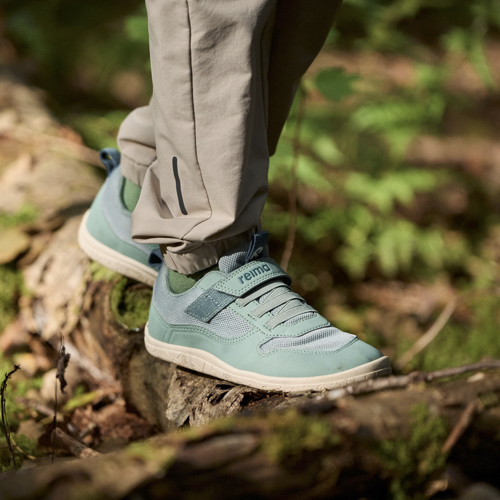 Reima Shoes Telmin Junior Barefoot Stone Green