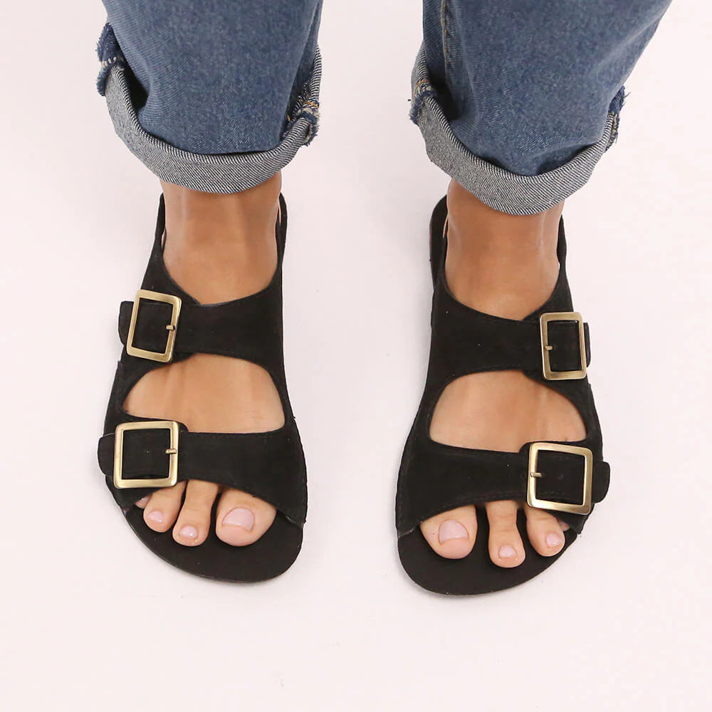 Zapato Feroz Adulto Saler Negro Serraje