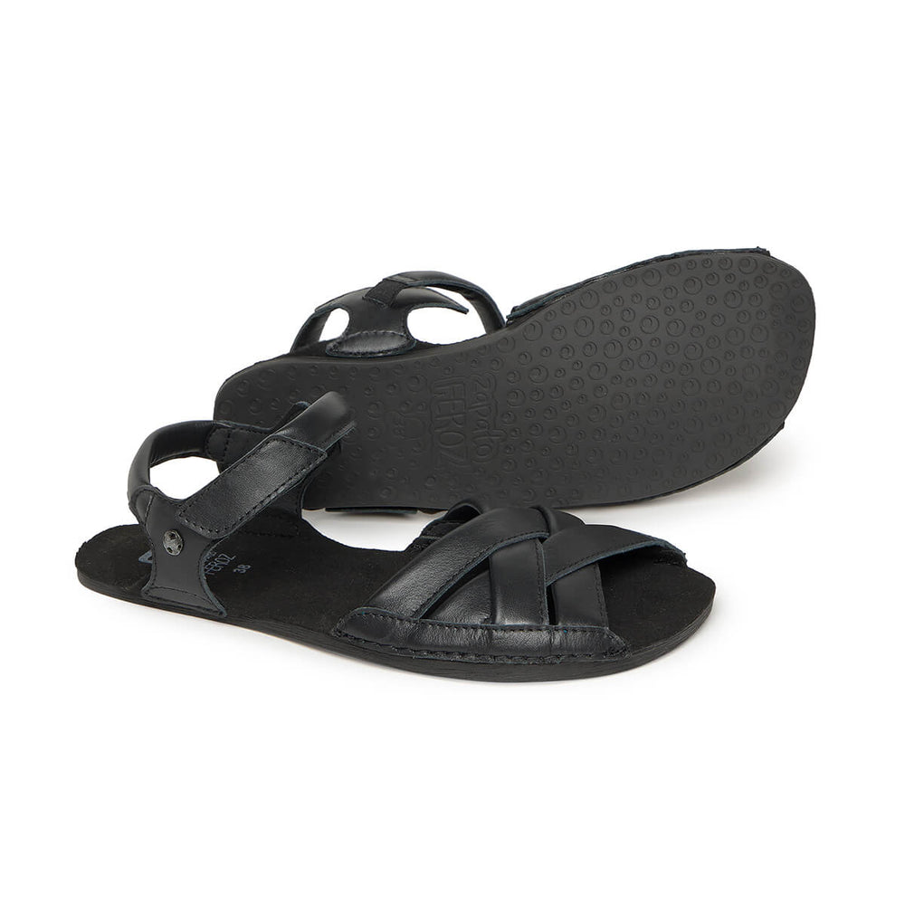 Zapato Feroz Adulto Freekers Gandia Negro Serraje