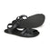 Zapato Feroz Adulto Freekers Gandia Negro Serraje