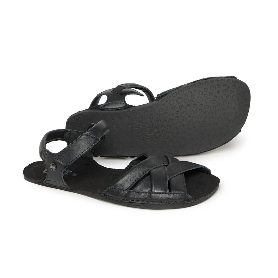 Zapato Feroz Adulte Freekers Gandia Negro Serraje