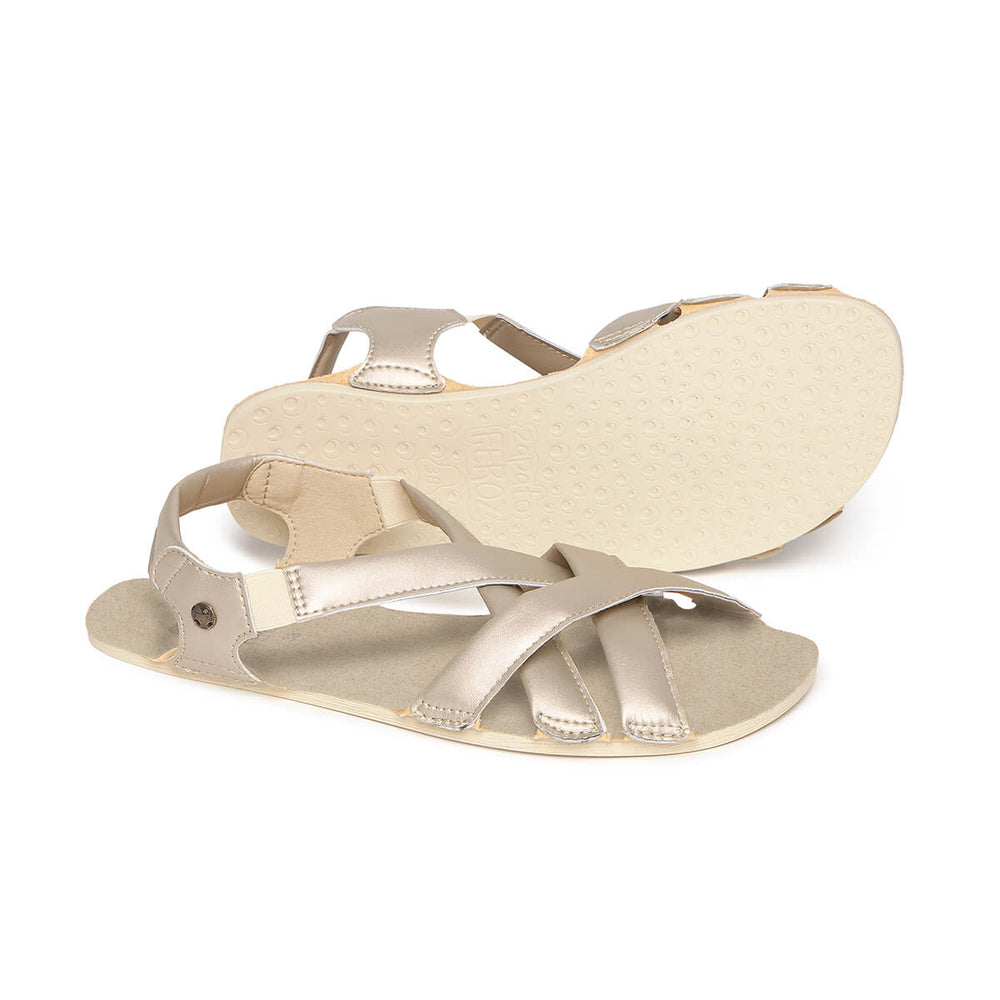 Zapato Feroz Adulte Freekers Meliana Oro Microfibra