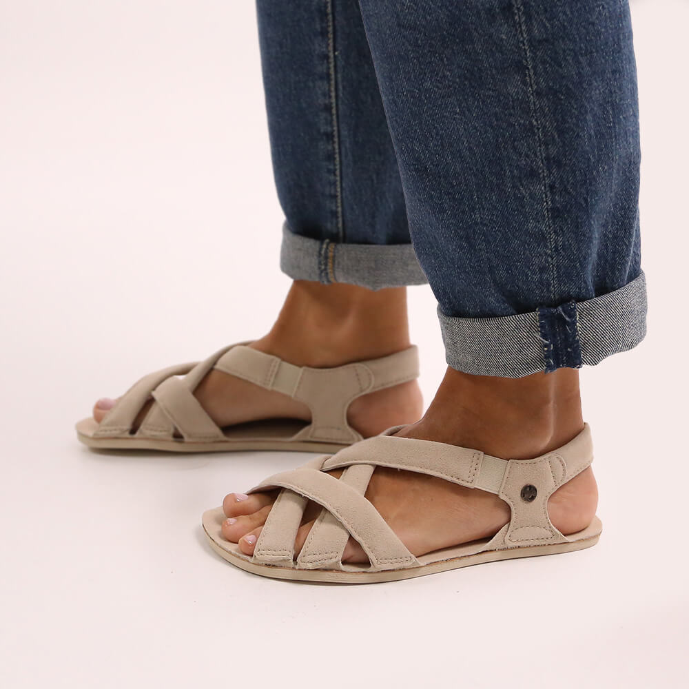 Zapato Feroz Adulto Meliana Beige Serraje
