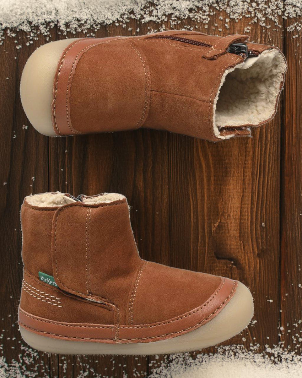 Kickers Sokifaune Botines Camel