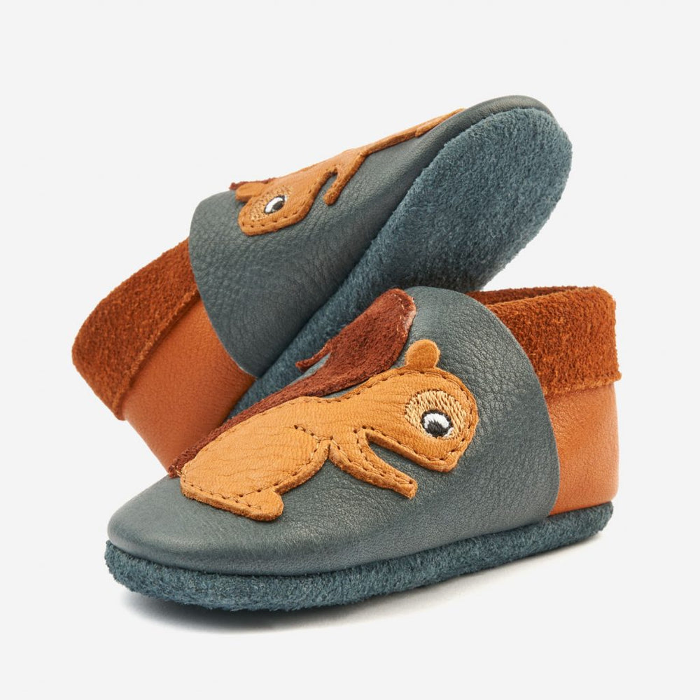 Orangenkinder Chaussons Écureuil