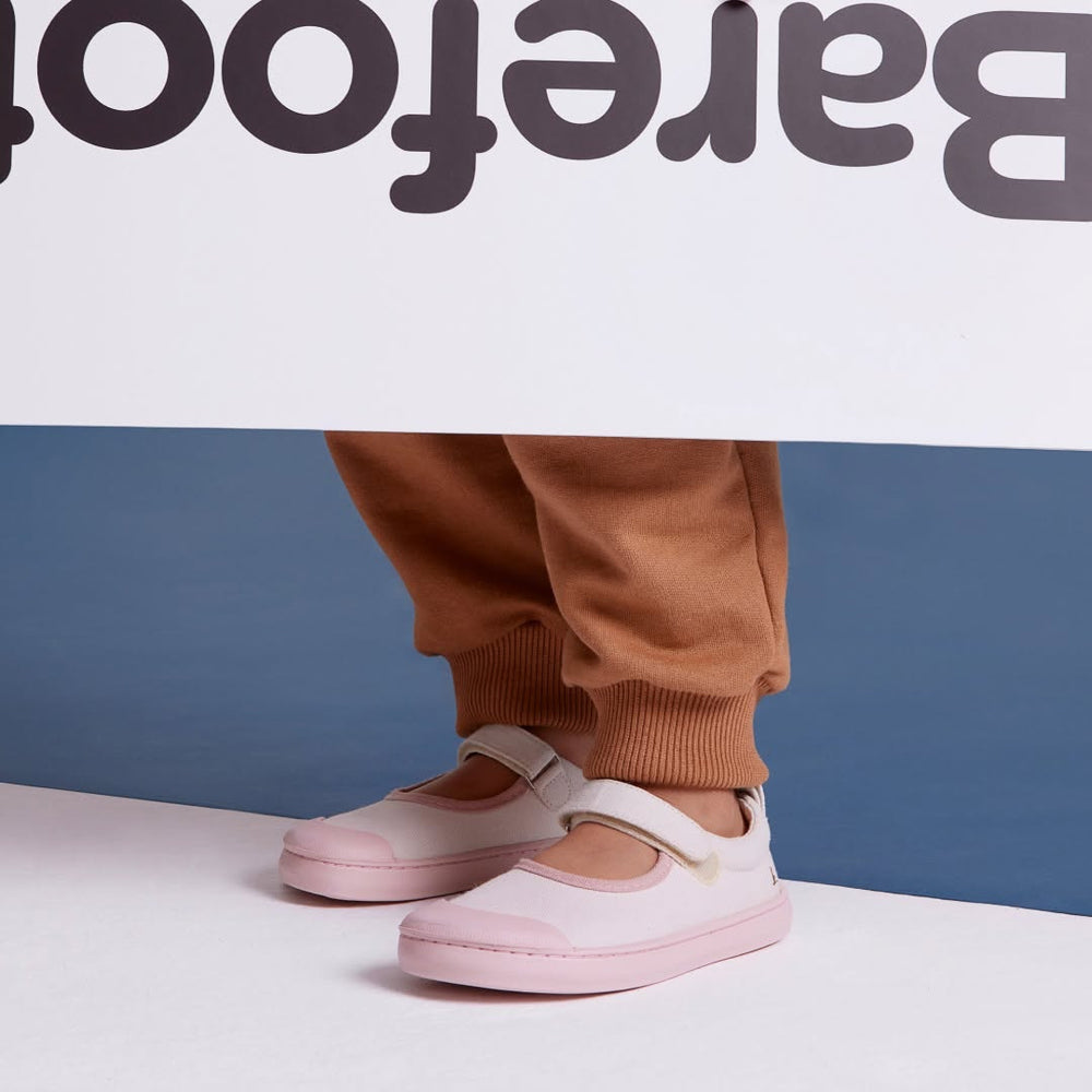 Tip Toey Joey Kidos Gaia Green Lona Creme Lona Rosa Quartzo