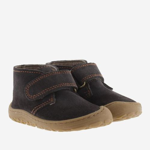 Victoria Barefoot Bosco Botín Velcro Antracita