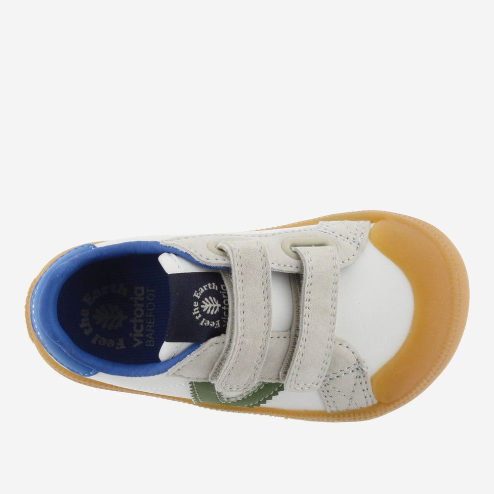 Victoria Oliver Barefoot Tiras Efecto Piel Azul