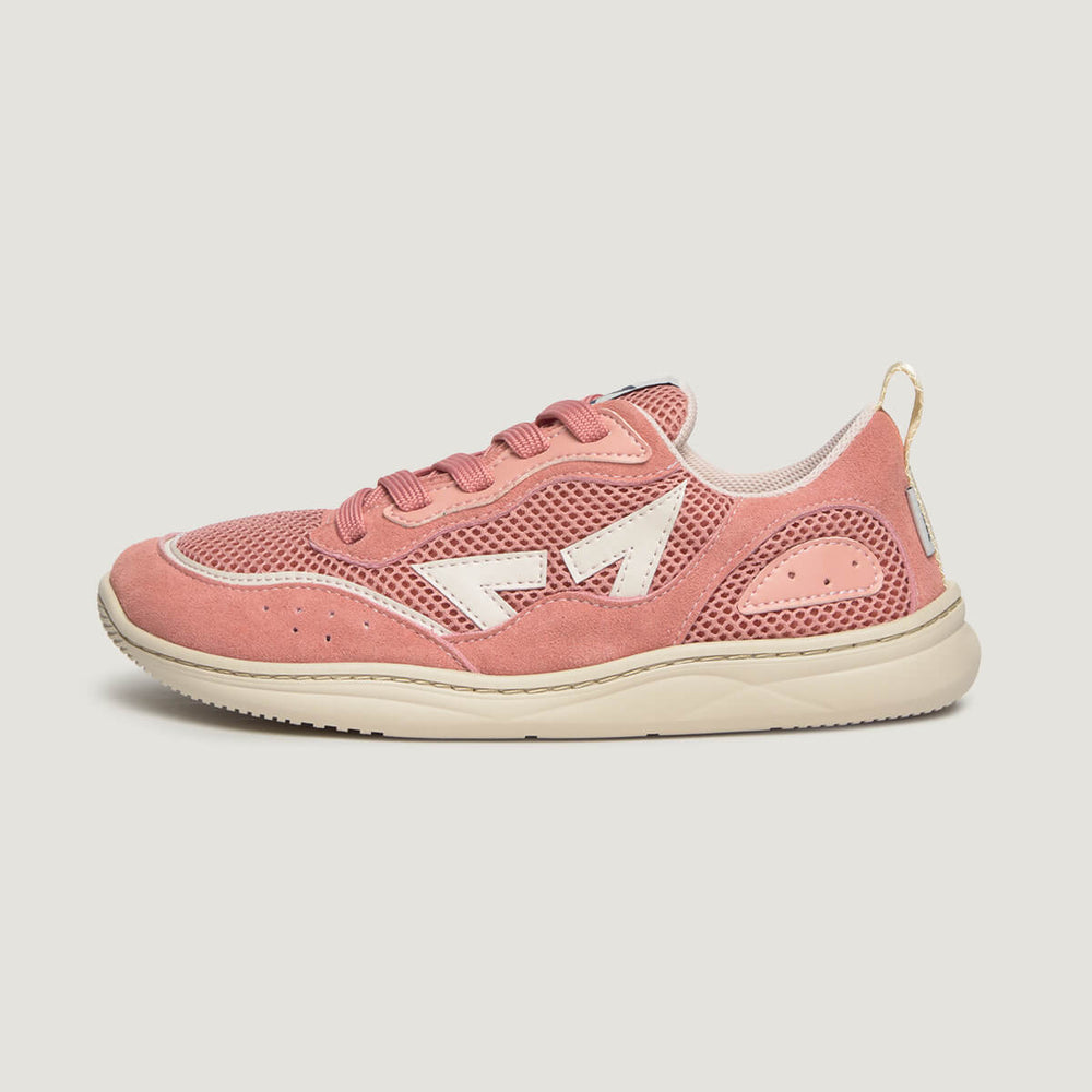 Zapato Feroz para adulto Tibi Freekers rosa de serraje