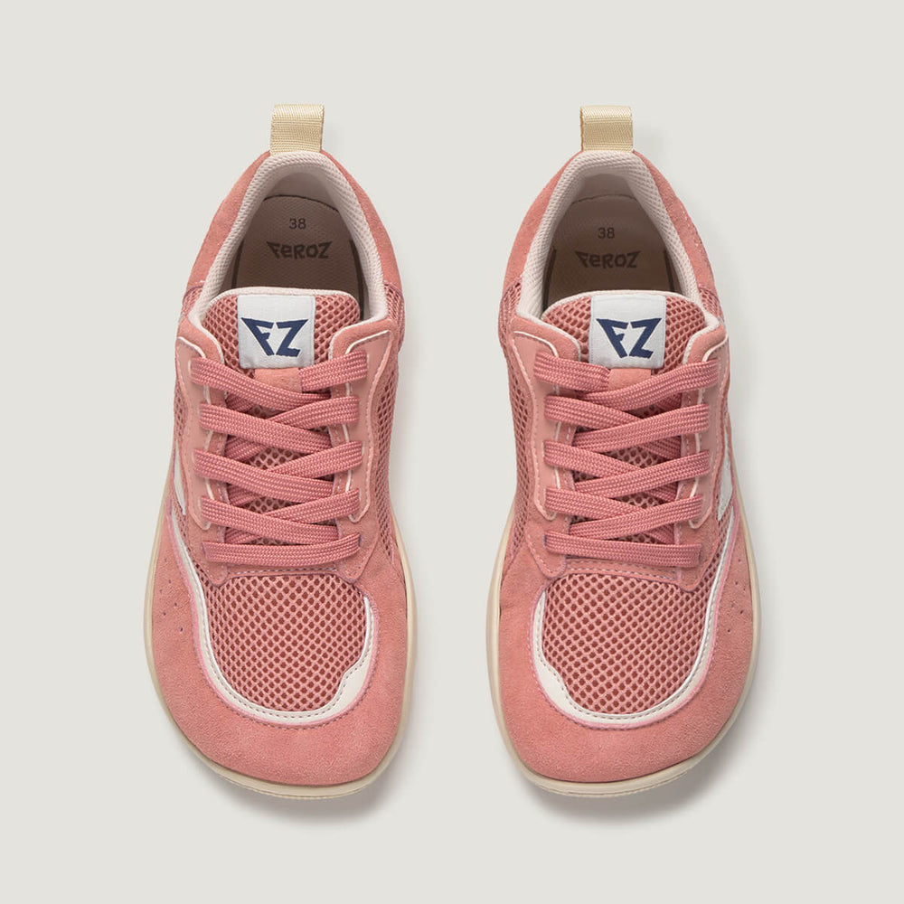 Zapato Feroz para adulto Tibi Freekers rosa de serraje